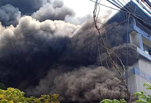 Paragon office fire